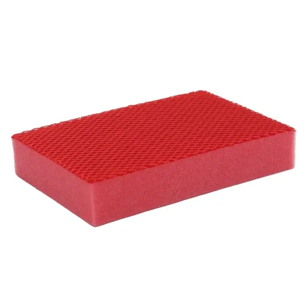 DE WITTE HACCP Schwamm schwarz rot  1 Pack = 4 Stück