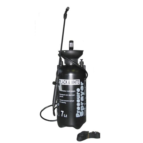 DE WITTE Black & White Drucksprühgerät  Dichtung aus FKM 7 Liter
