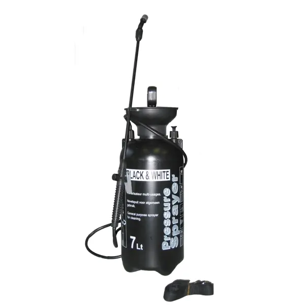 DE WITTE Black & White Drucksprühgerät  Dichtung aus FKM 7 Liter
