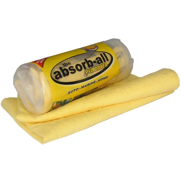 DE WITTE Sämischledertuch Absorb-All 430 x 680 mm, gelb 
