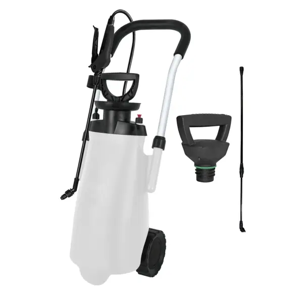 DE WITTE E-MOBILOX Sprühgerät auf Rädern, 12 Liter  