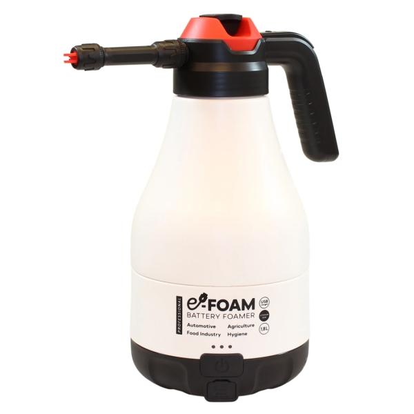 DE WITTE Elektroschäumer E-FOAM 1.8 Liter mit 7,2 V Lithium-Ionen-Akku