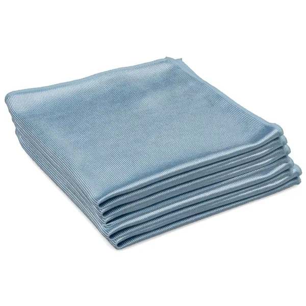 DE WITTE Top-Fenster DUO 40 x 40 cm, blau 1 Pack = 5 Tücher