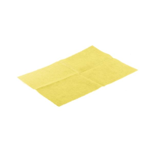 DE WITTE Lavette Super HACCP Tücher 50 x 35 cm, gelb 1 Pack = 25 Tücher