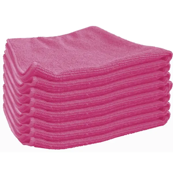 DE WITTE Microfasertücher Tricot FIRST 38 x 38 cm pink 1 Pack = 10 Stück