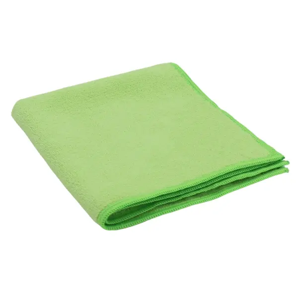 DE WITTE Recycled Soft 100% 38 x 38 cm, grün 1 Pack = 5 Tücher
