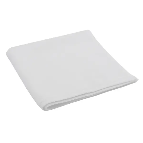 DE WITTE Recycled Soft 100% 38 x 38 cm, weiß 1 Pack = 5 Tücher