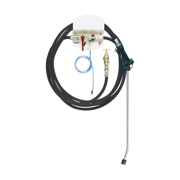 DE WITTE Wandsprühgerät 15 m Schlauch mit Lanze 60 cm + CA