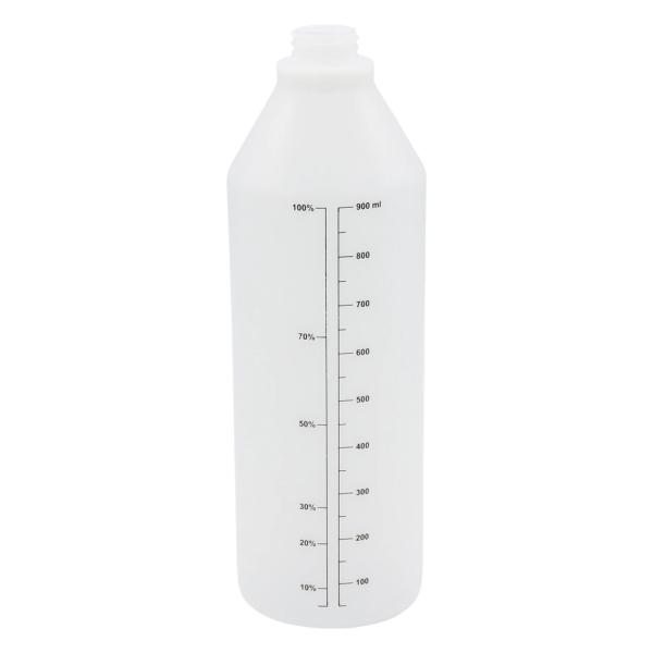 DE WITTE Sprühflasche Polyethylen, leer, 1 Liter mit Skala  