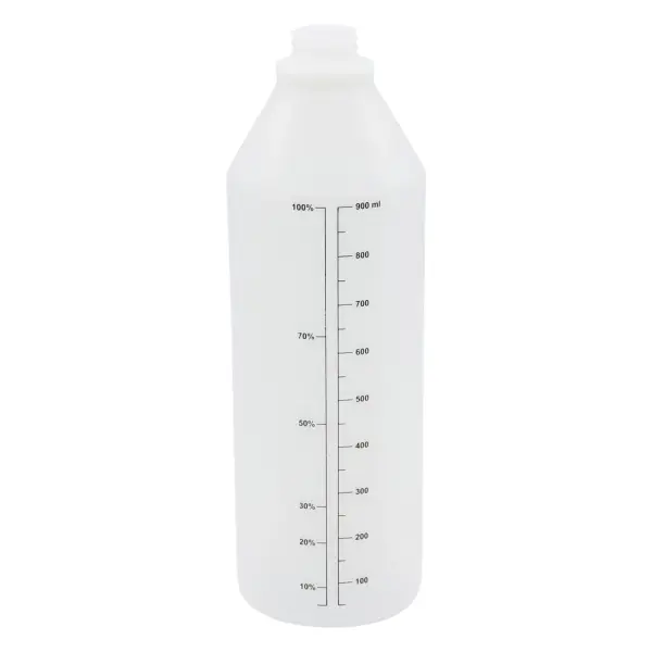 DE WITTE Sprühflasche Polyethylen, leer, 1 Liter mit Skala  