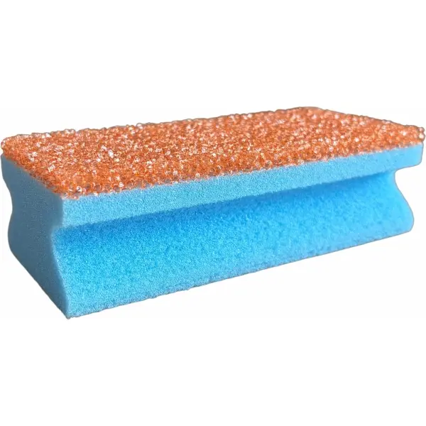 ARCORA Reinigungsschwamm Longlife Spronge 150 x 70 x 45 mm blau-orange