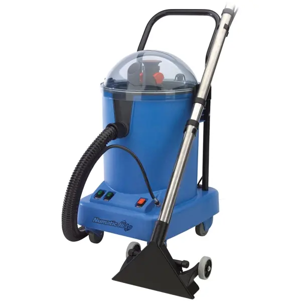 NUMATIC Sprühextraktionsgerät HL15 mit 15 Liter Tank inkl. Zubehörset blau