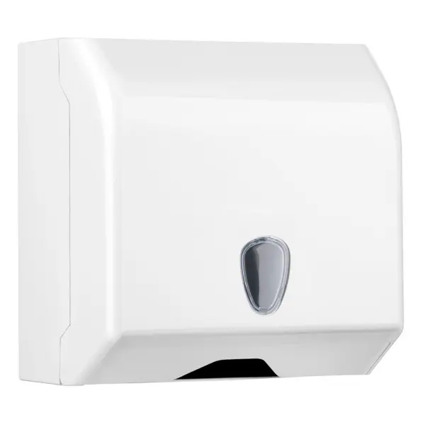 racon® classic kappa MB Falthandtücher-Spender Kunststoff, weiß 
