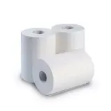 CWS BestPaper Roll Rollenhandtuch 2-lagig, hochweiß, Rolle a 100 m 1 Pack = 6 Rollen