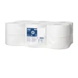 TORK Advanced Mini Toilettenpapier 1 lagig hochweiß 1 Rolle = 240 m 1 Karton = 12 Rollen