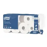 TORK Premium Toilettenpapier Kleinrolle 3 lagig hochweiß, 250 Blatt 1 Paket = 72 Rollen