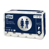 TORK Premium Toilettenpapier 3 lagig, hochweiß, 1 Rolle = 250 Blatt 1 Paket = 30 Rollen