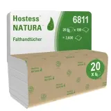 Kimberly-Clark Scott NATURA Handtücher - Interfold 2-lagig, 25 x 23 cm, weiß 1 Karton = 3600 Tücher