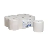 Kimberly-Clark Scott Performance Handtuchpapier 1-lagig, 20 cm x 200 m, weiß 1 Pack = 6 Rollen