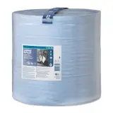 TORK Premium Extra Starke Industrie Papierwischtücher 3-lagig blau, 255 m 1 Paket = 1 Rolle