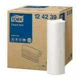 TORK Advanced Liegenabdeckung 2-lagig, hochweiß, 39 x 37,8 cm, Rolle = 50 m 1 Karton = 9 Rollen