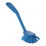 Vikan Spülbürste mit Kratzkante medium, 28 cm blau