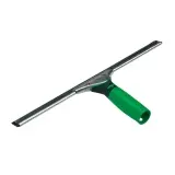 UNGER ErgoTec® Fensterwischer komplett mit S-Schiene, hartes Wischergummi 25 cm