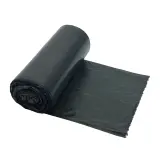 DEISS Müllbeutel 16 - 20 l, 45 my, schwarz 200 x 180 x 540 mm, LDPE 1 Rolle = 25 Stück