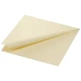 Duni Zelltuch Servietten 3-lagig, 40 x 40 cm, 1/4 Falz, cream 1 Karton = 4 x 250 Stück