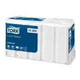 TORK Universal Lunchserviette Serviette 33 x 33 cm weiß 1 lagig 1/4 Falz 1 Karton = 5000 Stück