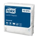 TORK Lunchserviette Serviette 1 lagig weiß 1 Pack = 100 Stück 1 Karton = 48 Pack