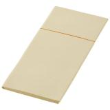 Duni Duniletto Slim Bestecktasche 40 x 33 cm, cream 1 Karton = 4 x 65 Stück