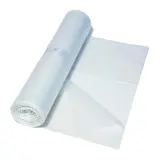 DEISS Abfallsack 70 l, 30 my, transparent 575 x 1000 mm, LDPE 1 Rolle = 25 Stück