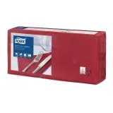 TORK Advanced Soft Lunchservietten 3-lagig, 33 x 33 cm, 1/4 Falz, bordeauxrot 1 Karton = 1500 Stück