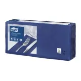 TORK Advanced Soft Lunchserviette 3-lagig, 33 x 33 cm, 1/8 Falz, dunkelblau 1 Karton = 1500 Stück