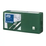 TORK Advanced Soft Lunchservietten 3-lagig, 33 x 33 cm, 1/4 Falz, dunkelgrün 1 Karton = 1500 Stück