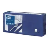 TORK Advanced Soft Lunchservietten 3-lagig, 33 x 33 cm, 1/4 Falz, dunkelblau 1 Karton = 1500 Stück