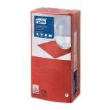 TORK Advanced Cocktailservietten 2-lagig, 24 x 24 cm, rot 1 Karton = 2400 Stück