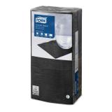 TORK Advanced Cocktailservietten 2-lagig, 24 x 24 cm, schwarz 1 Karton = 2400 Stück