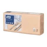 TORK Advanced Soft Lunchservietten 3-lagig, 33 x 33 cm. 1/4 Falz, apricot 1 Karton = 1500 Stück