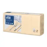 TORK Advanced Soft Lunchserviette 3-lagig, 33 x 33 cm, 1/8 Falz, sand 1 Karton = 1500 Stück