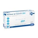 MaiMed MyClean ni-touch blue Einmalhandschuhe Nitril unsteril, puderfrei, blau, Gr. XL 1 Box = 100 Stück