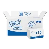 Kimberly-Clark Scott Handtuchpapier Performance 31,5 x 21,5 cm 1-lagig, weiß 1 Karton = 3180 Tücher