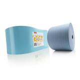 Satino Comfort Putzrollen blau 2-lagig, 24,5 cm breit Rolle a 555 m 1 Paket = 2 Rollen