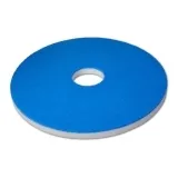 Sito Super Padscheibe Melamin weiß / blau 18 Zoll / 457 mm