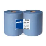 profix durex plus Putztuchrolle 3-lagig, 36 x 38 cm, blau, Rolle a 500 Blatt 1 Pack = 2 Rollen