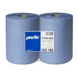 profix handy plus Putztuchrolle 2-lagig, 36 x 38 cm, blau, Rolle a 500 Blatt 1 Pack = 2 Rollen