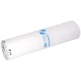 DEISS PREMIUM Abfallsäcke, 120 l, 60 my, weiß 700 x 1100 x 0,06 mm, LDPE aus Recycling 1 Rolle = 25 Stück