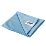 UNGER MicroWipe Lite blau hochwertiges Glasreinigungstuch 40 x 40 cm