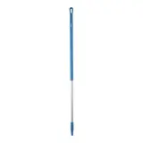 Vikan Aluminiumstiel 131 cm ergonomisch blau